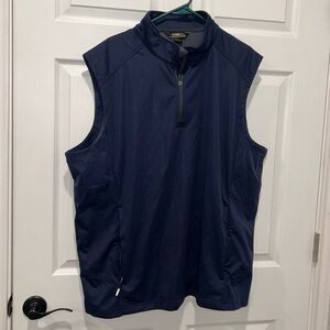 Core 365 Men’s Vest With Pockets Navy Blue Size 2XL